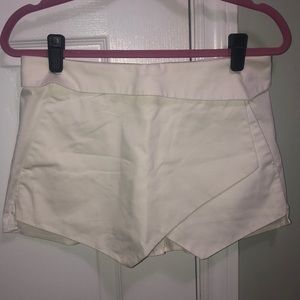 White Envelope Skort